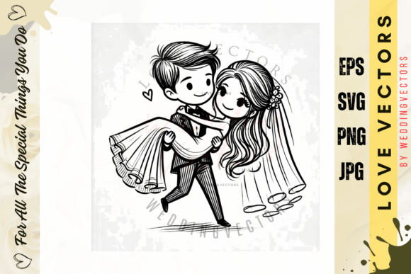 Celebrate Matrimony with the C4648 Graphic Set