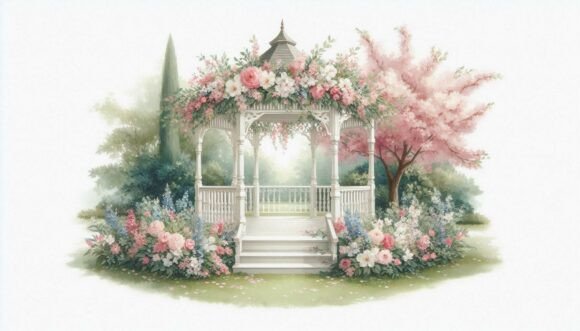 Designing Your Dream Spring Wedding with the Gazebo Aesthetic