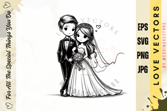 Elegant Romance: The C2111 Vector Collection
