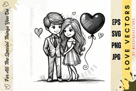 Fine Line Wedding Artwork: Capturing Nuptial Bliss