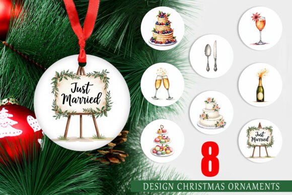 Timeless Charm: Vintage Botanical Ornaments for Your Designs